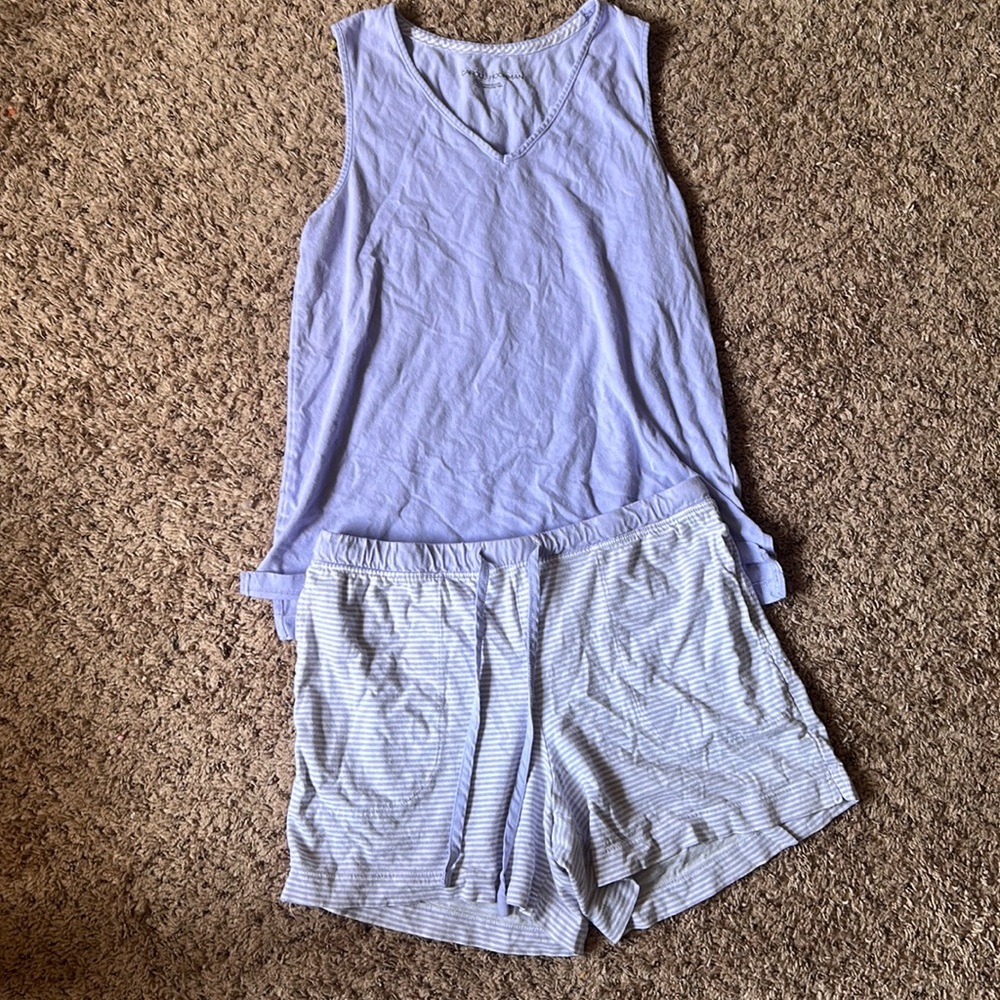 Light purple pajama set